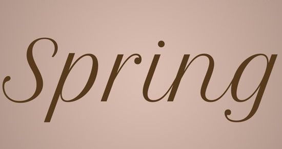 ps设计樱花文字方法