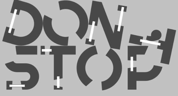 Photoshop制作红色大气的立体字方法