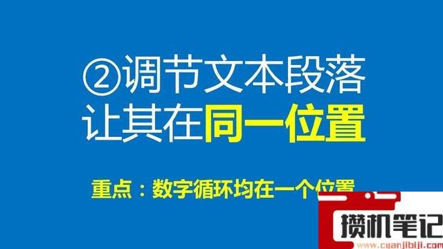 PPT怎样制作滚动数字