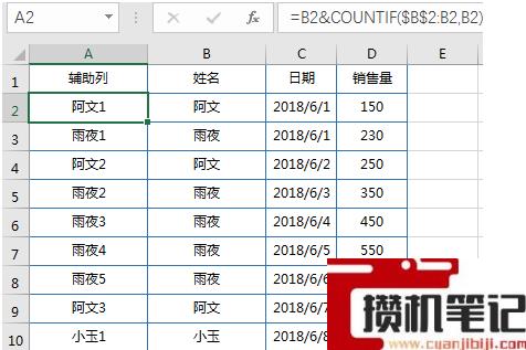 Excel软件Vlookup函数一对多查找方法教学 Excel软件Vlookup函数一对多查找方法教学