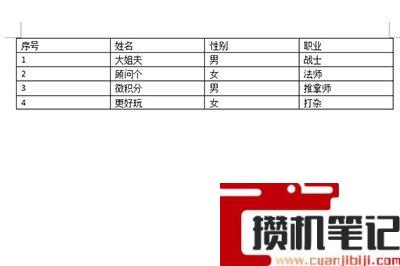 Word文字怎么转换成表格