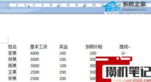 Word如何对齐不同行的文字