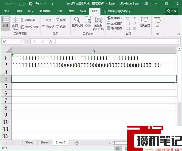 Excel怎么输入超过15位的数
