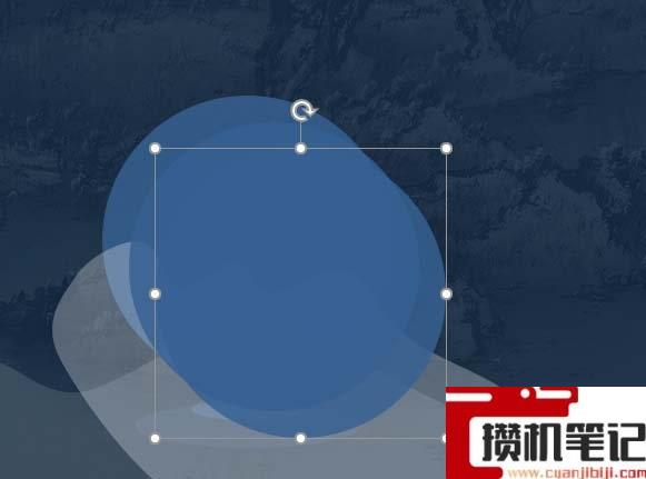 PPT如何绘制扁平化的波浪水球