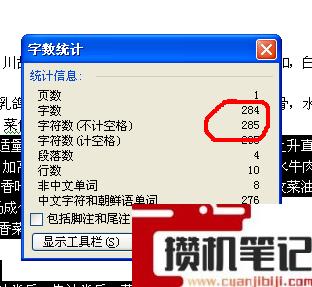 怎么查看Word文档中的字数