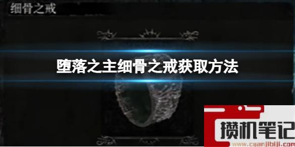 《堕落之主》细骨之戒怎么获得？细骨之戒获取方法
