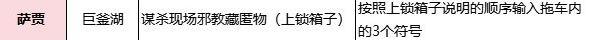 心灵杀手2第一章密码箱怎么解