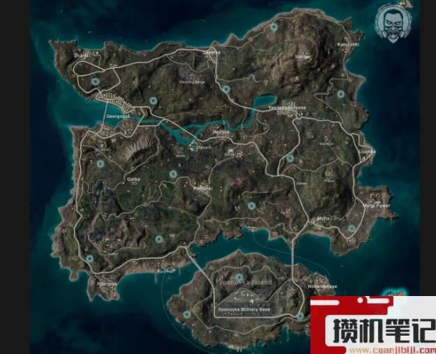 《pubg》艾伦格密室位置图一览