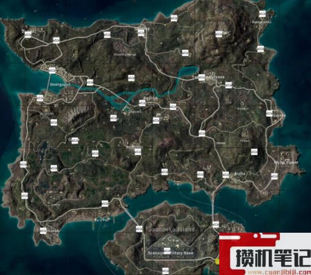 《pubg》艾伦格密室位置图一览