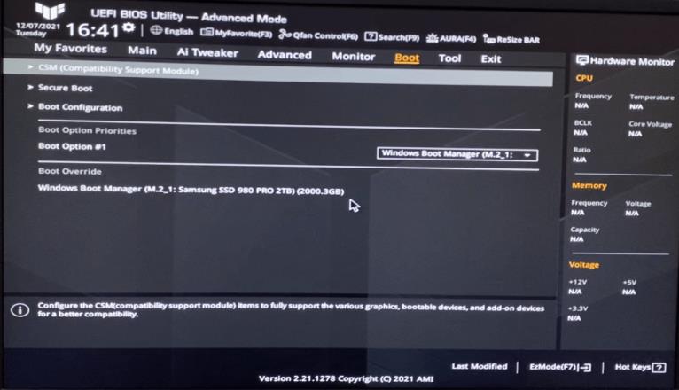 巧用驱动总裁，实现英特尔12代CPU安装Win7